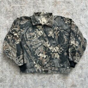 Liberty Camouflage Workwear Front Zip Jacket